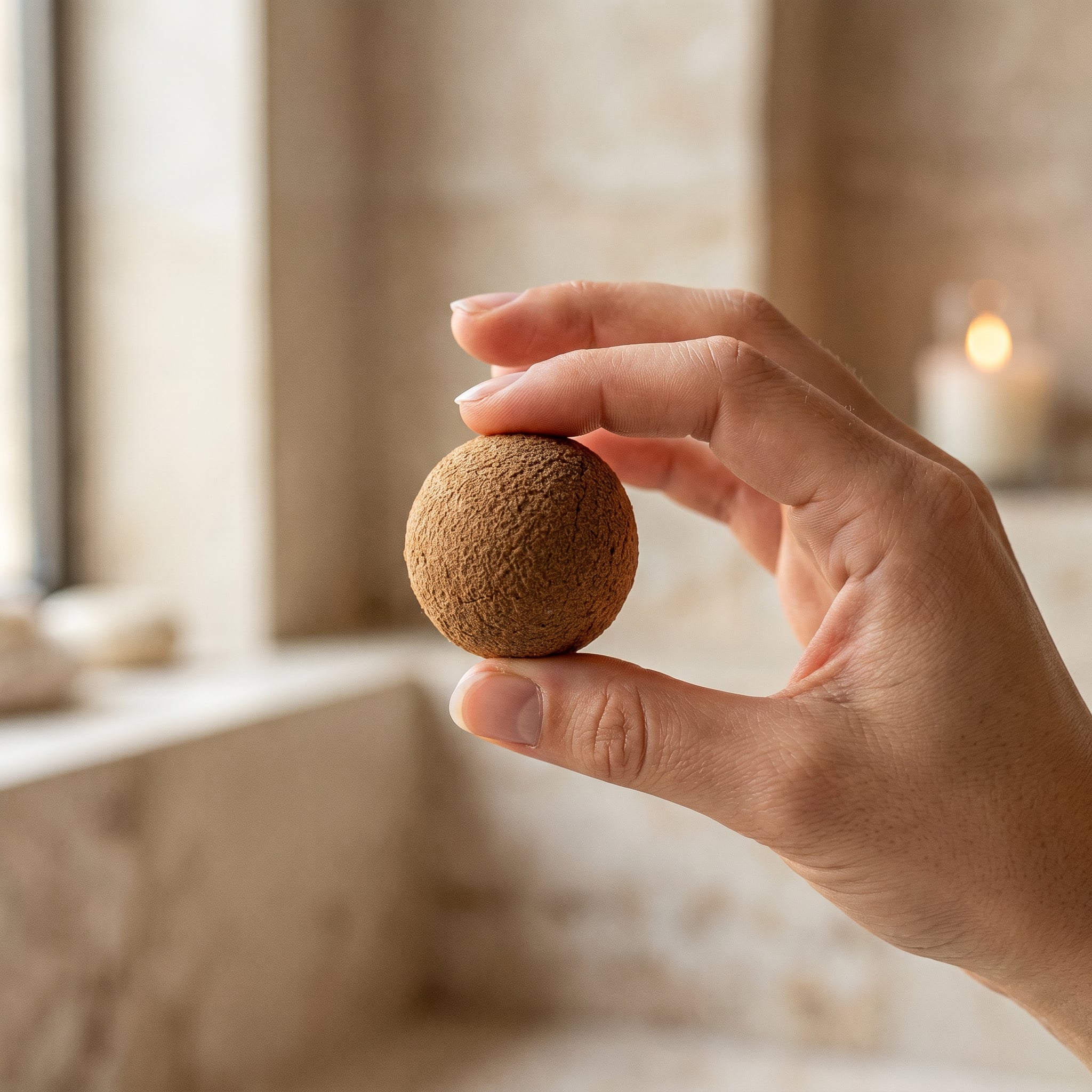 Bombas de Incienso de Canela Natural con Quemador Incluido